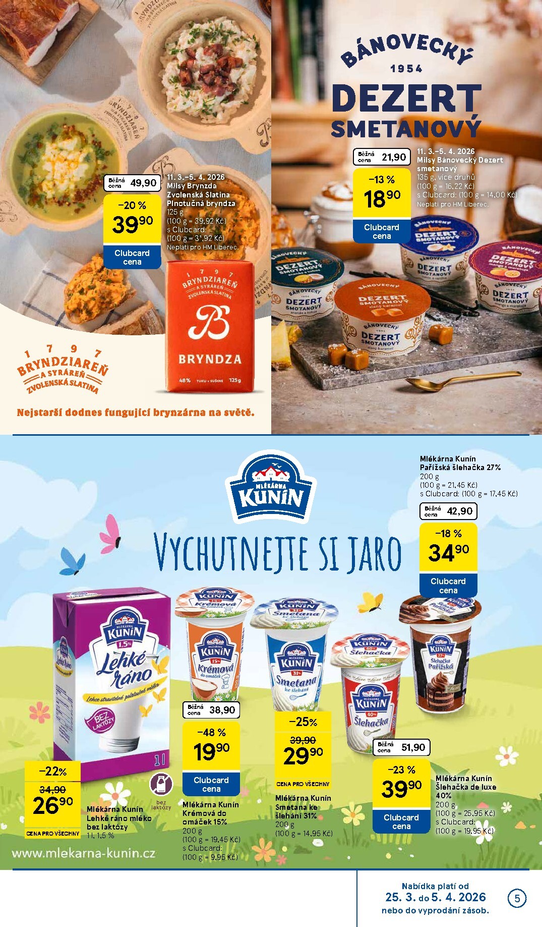 tesco - Tesco - Značky, které máte rádi leták platný od středy 11.03.2026 do neděle 05.04.2026 - page: 5