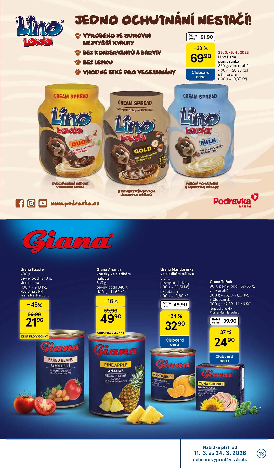 tesco - Tesco - Značky, které máte rádi leták platný od středy 11.03.2026 do neděle 05.04.2026 - page: 13