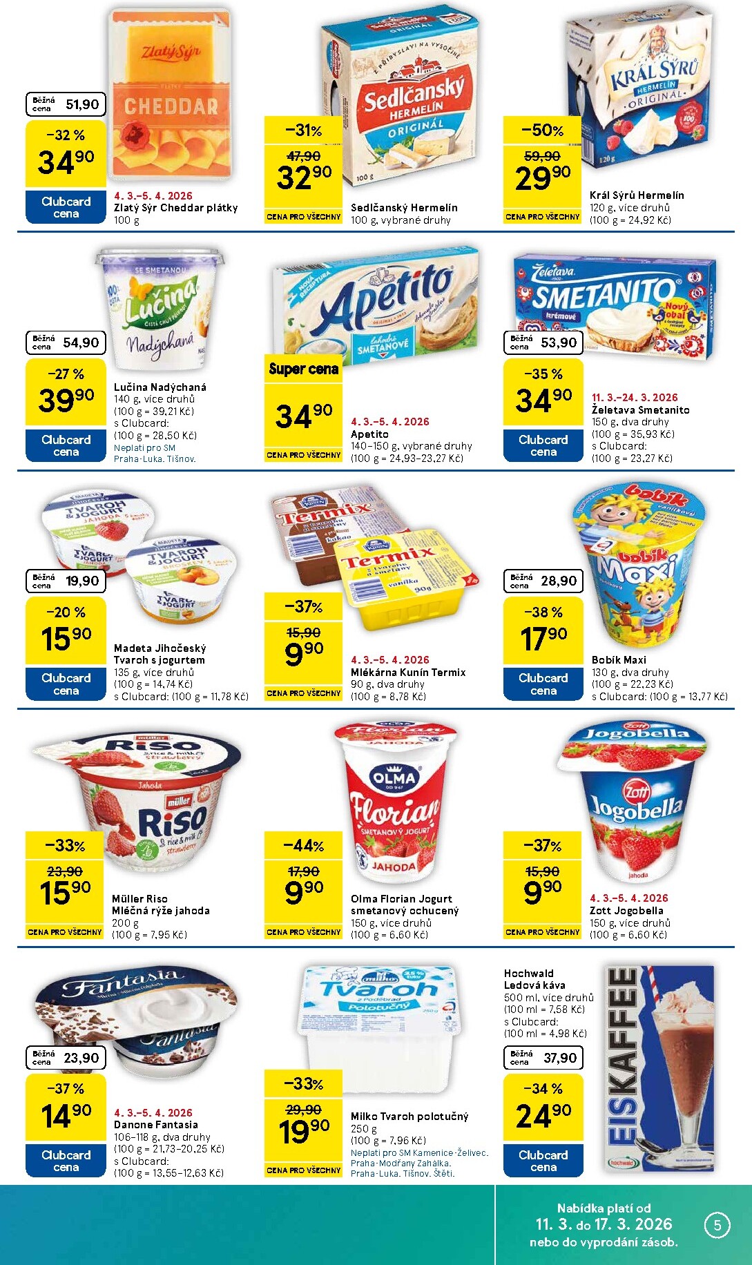 tesco - Tesco supermarket leták platný od středy 11.03.2026 do úterý 17.03.2026 - page: 5