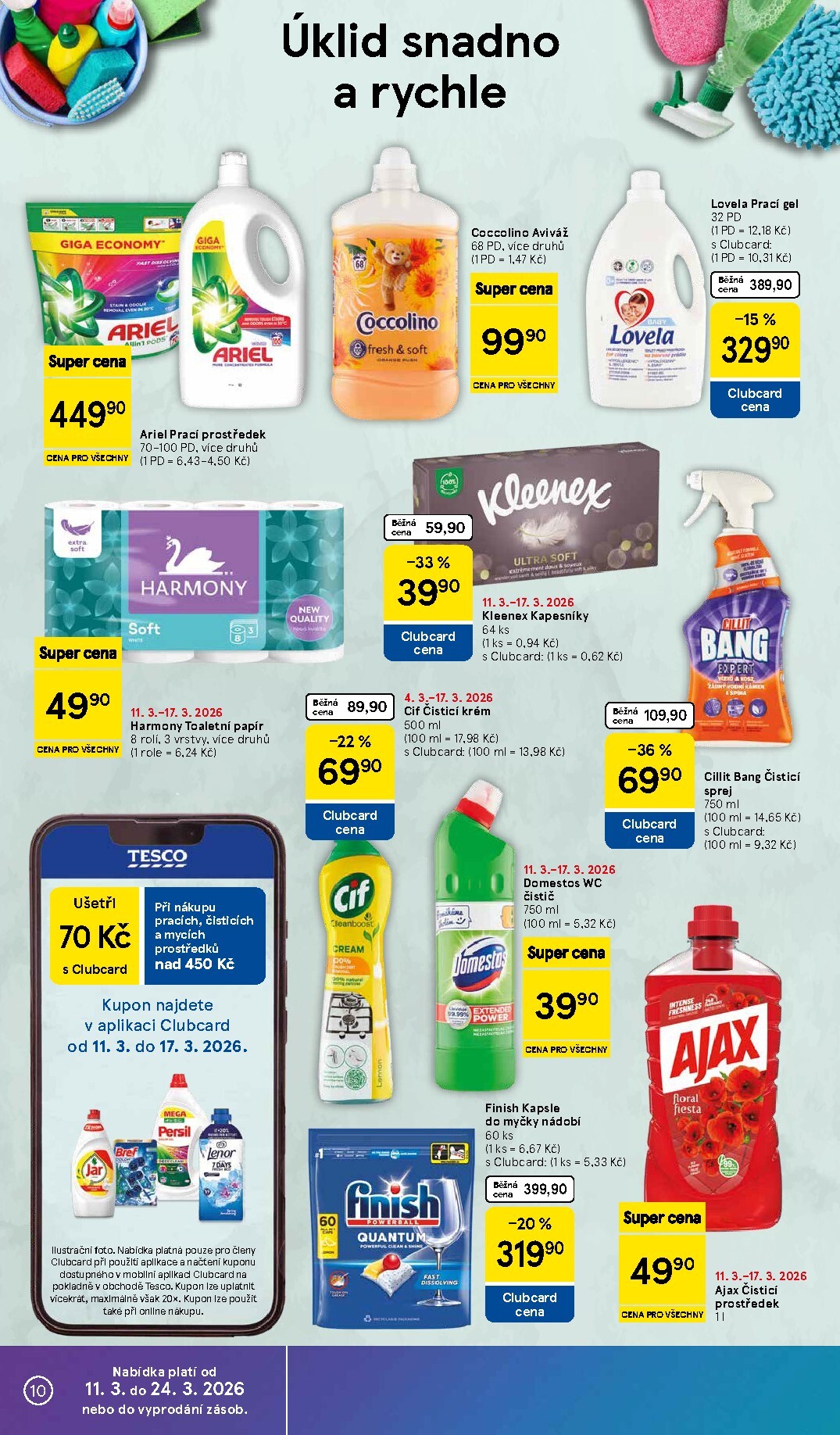 tesco - Tesco supermarket leták platný od středy 11.03.2026 do úterý 17.03.2026 - page: 10