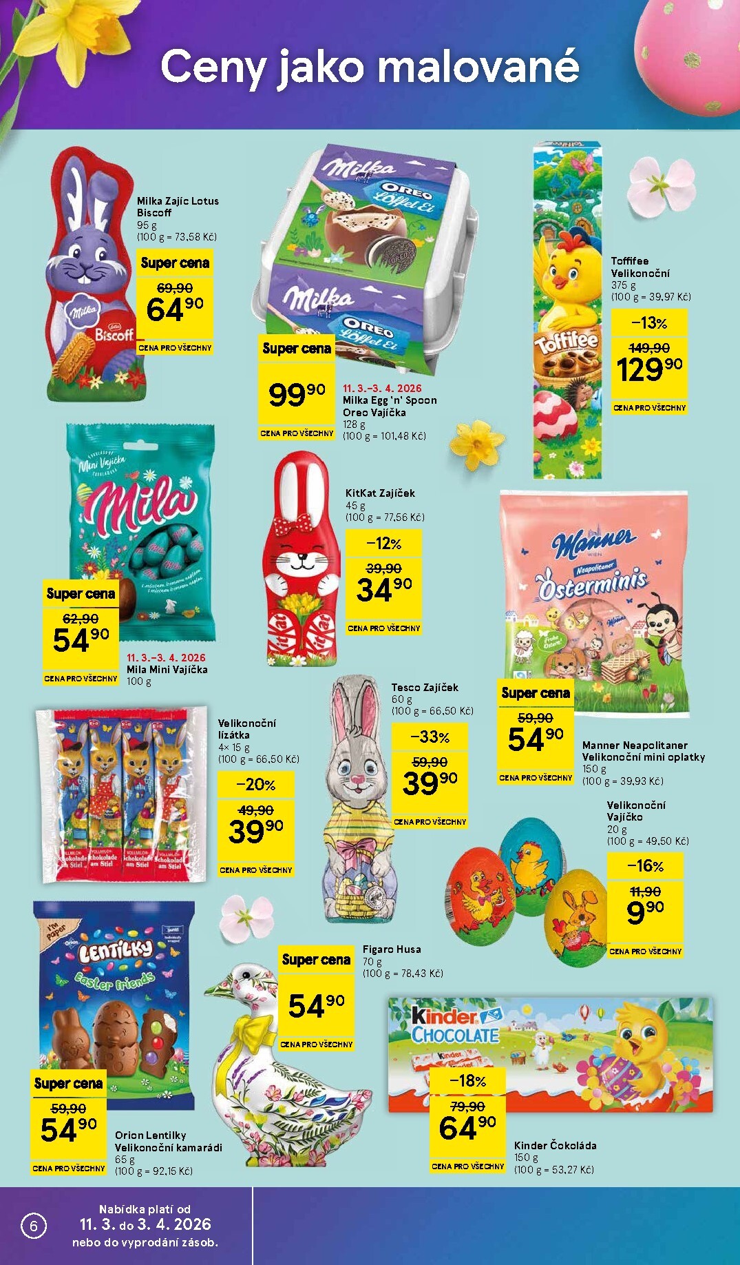 tesco - Tesco supermarket leták platný od středy 11.03.2026 do úterý 17.03.2026 - page: 6