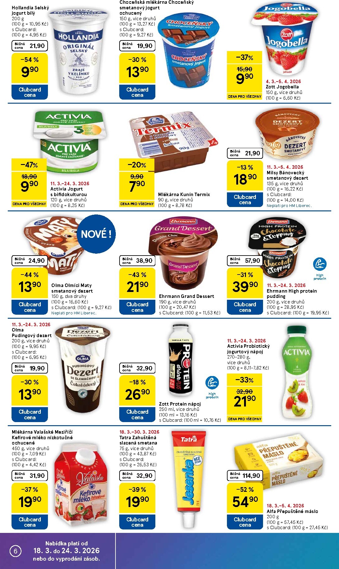 tesco - Tesco leták platný od středy 18.03.2026 do úterý 24.03.2026 - page: 6