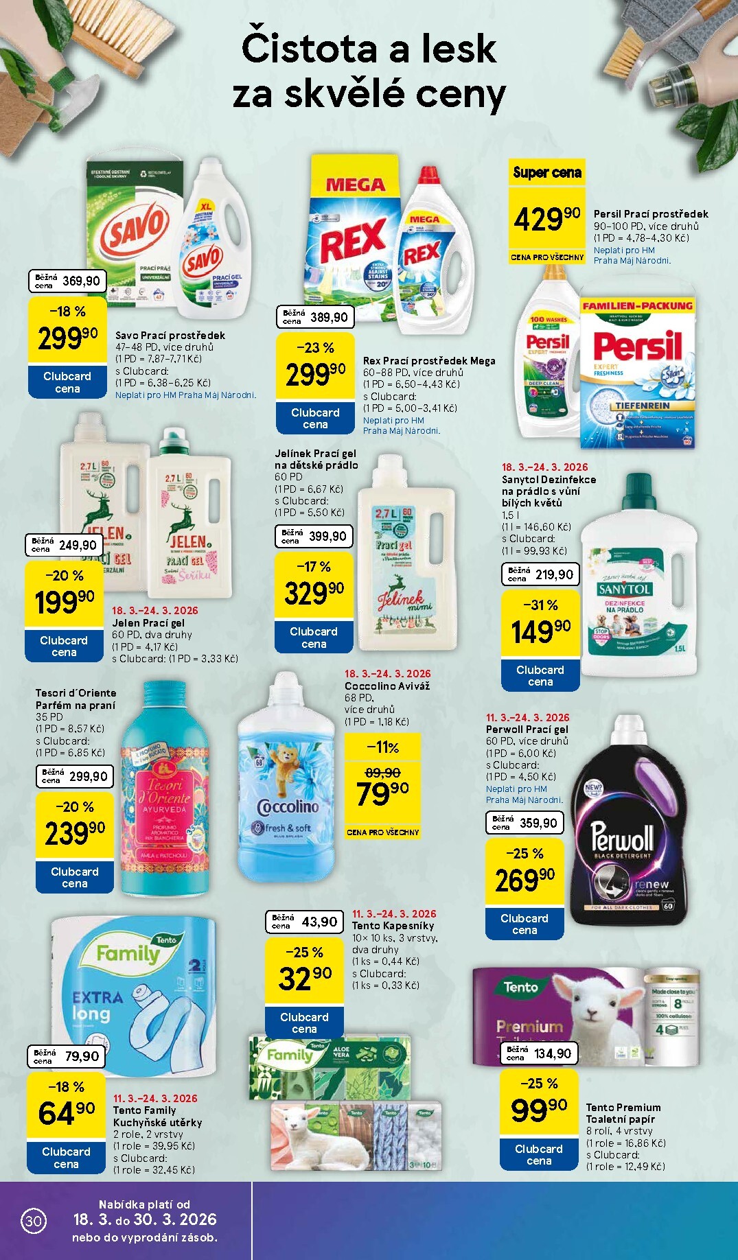 tesco - Tesco leták platný od středy 18.03.2026 do úterý 24.03.2026 - page: 30