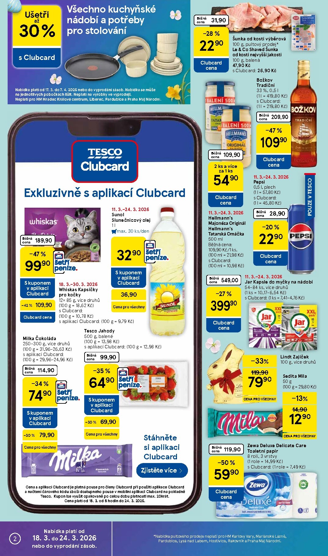 tesco - Tesco leták platný od středy 18.03.2026 do úterý 24.03.2026 - page: 2