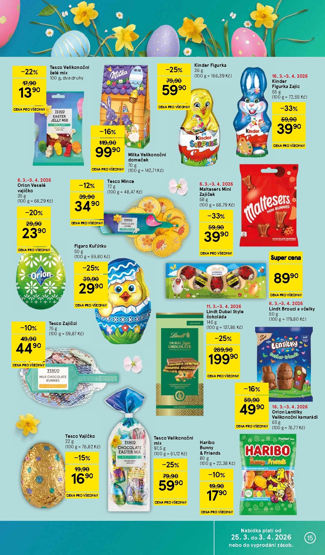 tesco - Tesco leták platný od středy 25.03.2026 do pondělí 30.03.2026 - page: 15