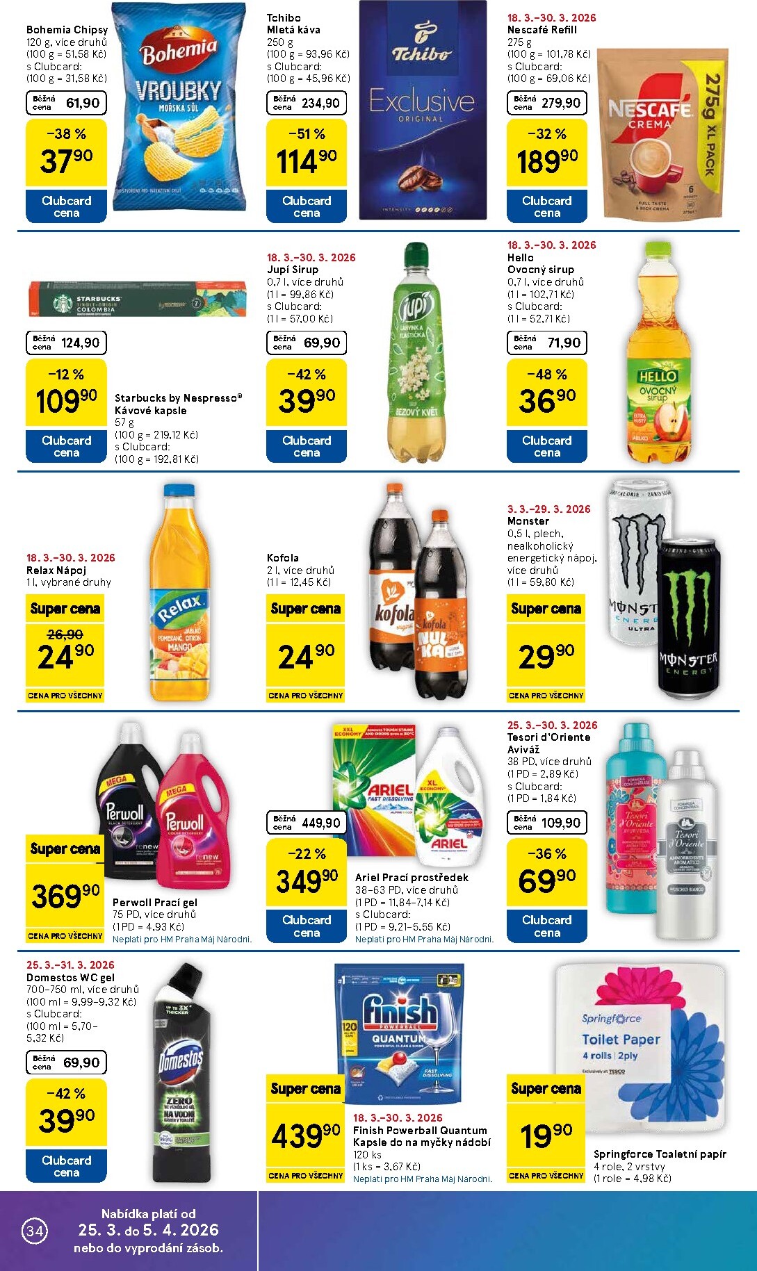 tesco - Tesco leták platný od středy 25.03.2026 do pondělí 30.03.2026 - page: 34