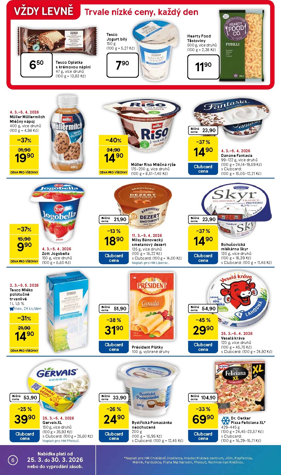 tesco - Tesco leták platný od středy 25.03.2026 do pondělí 30.03.2026 - page: 6