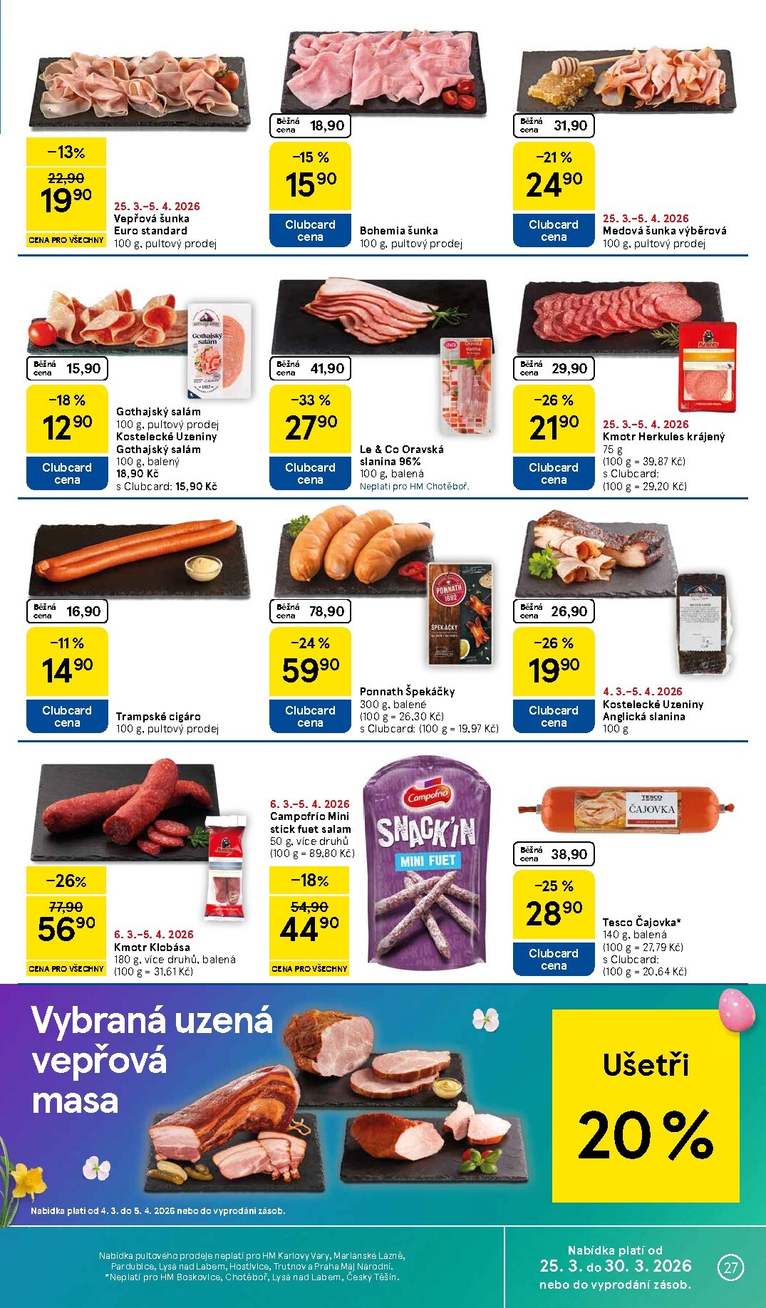 tesco - Tesco leták platný od středy 25.03.2026 do pondělí 30.03.2026 - page: 27