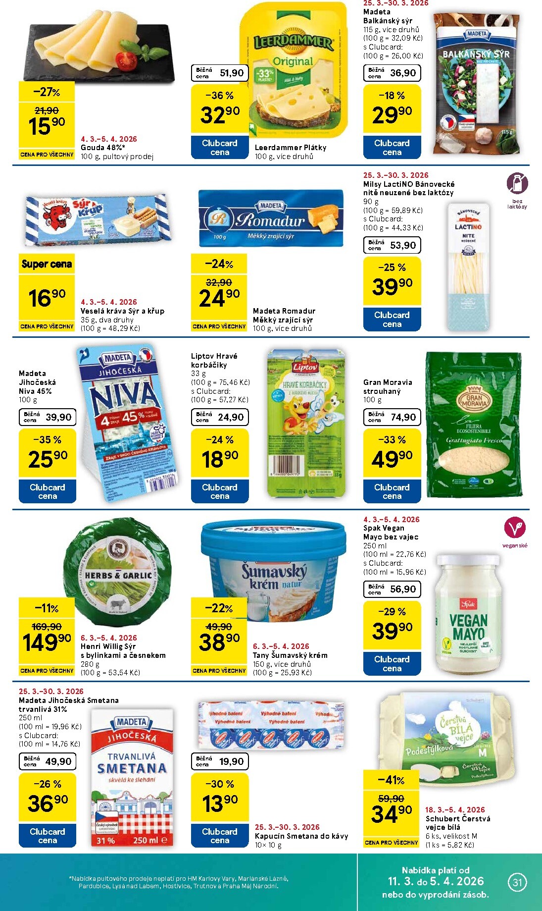 tesco - Tesco leták platný od středy 25.03.2026 do pondělí 30.03.2026 - page: 31