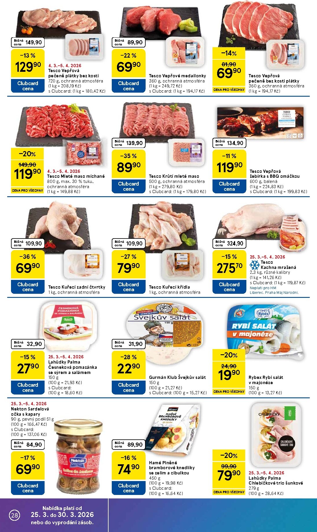 tesco - Tesco leták platný od středy 25.03.2026 do pondělí 30.03.2026 - page: 28