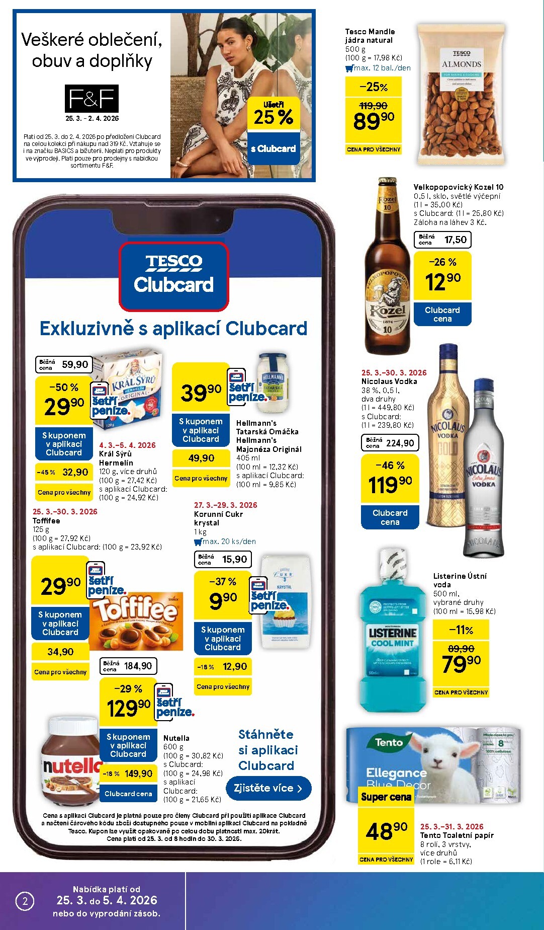 tesco - Tesco supermarket leták platný od středy 25.03.2026 do pondělí 30.03.2026 - page: 2