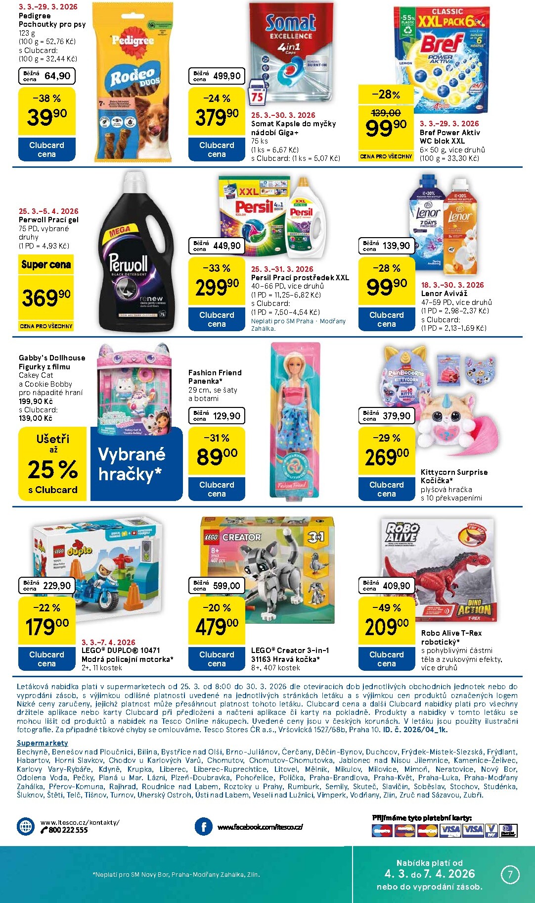 tesco - Tesco supermarket leták platný od středy 25.03.2026 do pondělí 30.03.2026 - page: 7