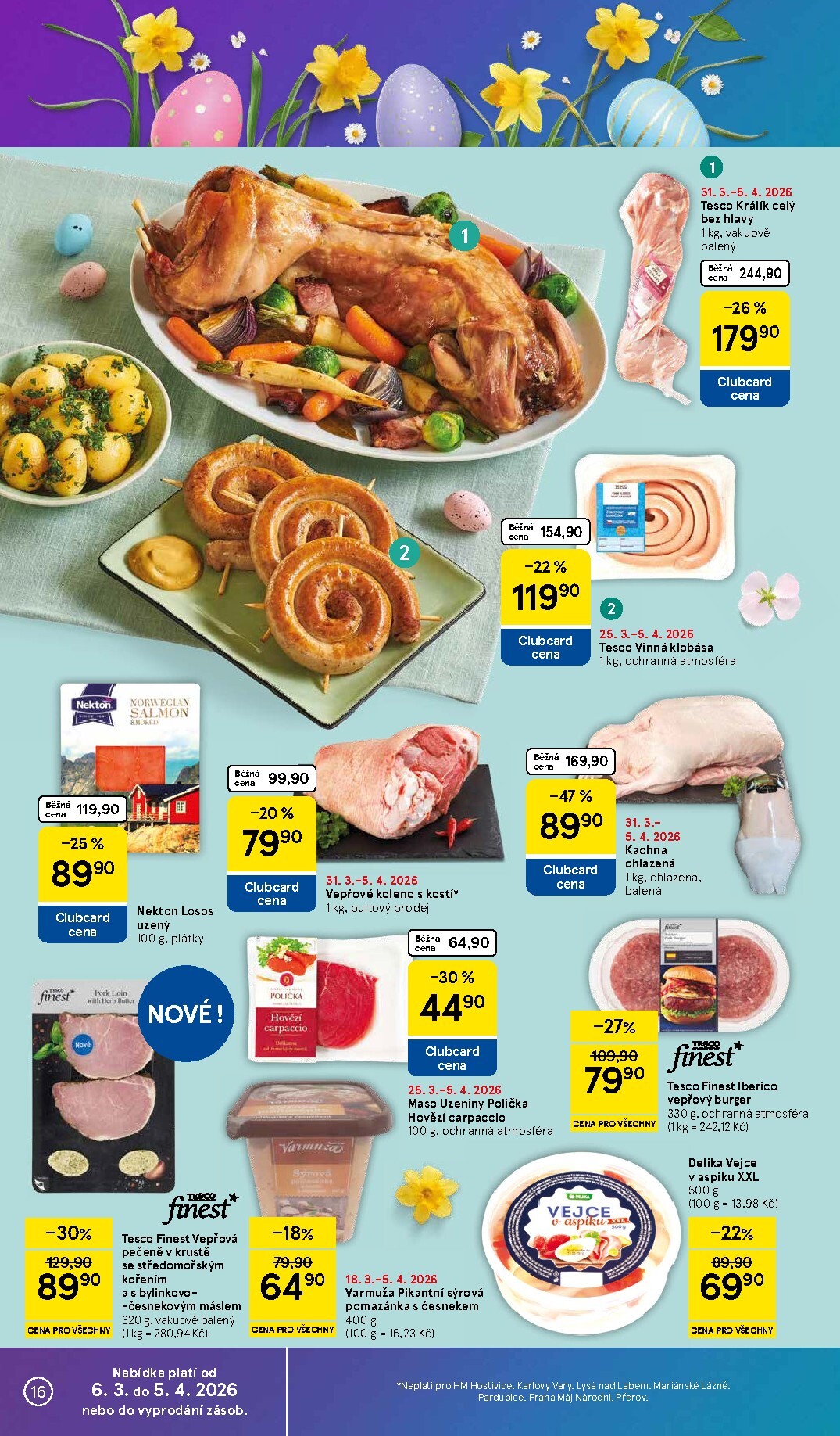 tesco - Tesco leták platný od úterý 31.03.2026 do neděle 05.04.2026 - page: 16