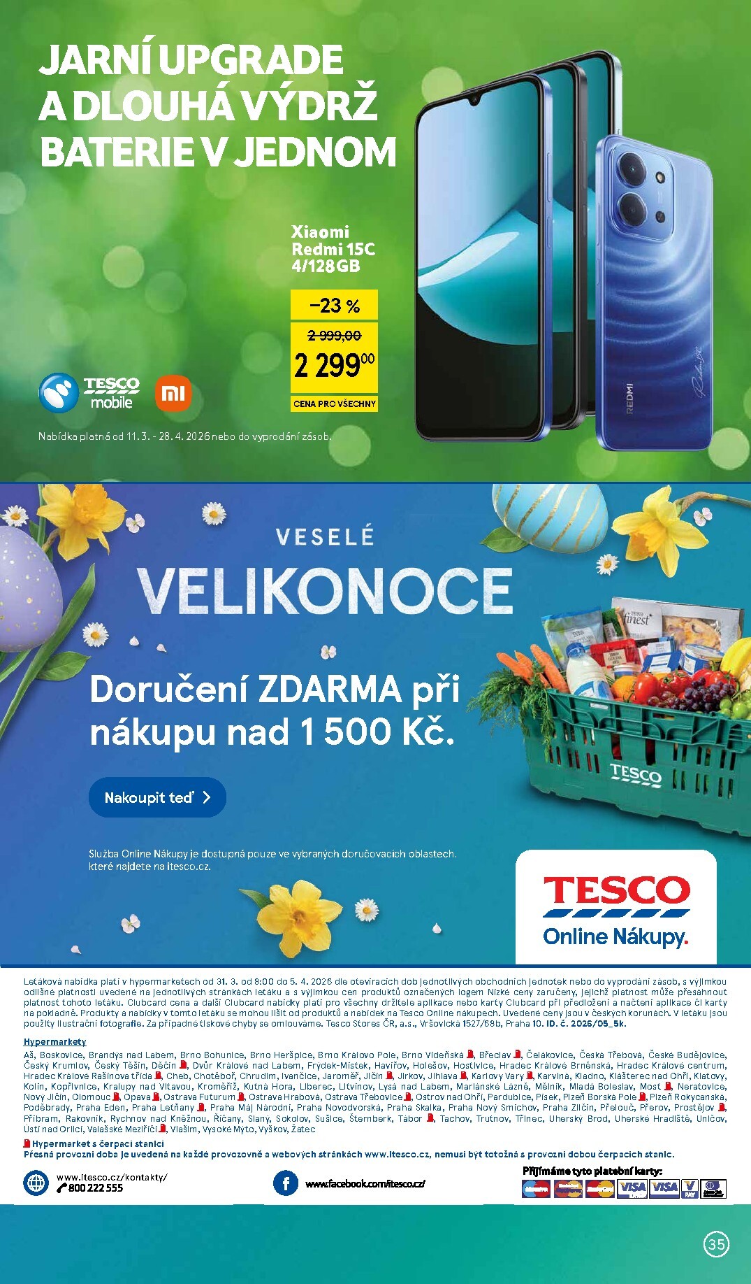 tesco - Tesco leták platný od úterý 31.03.2026 do neděle 05.04.2026 - page: 35