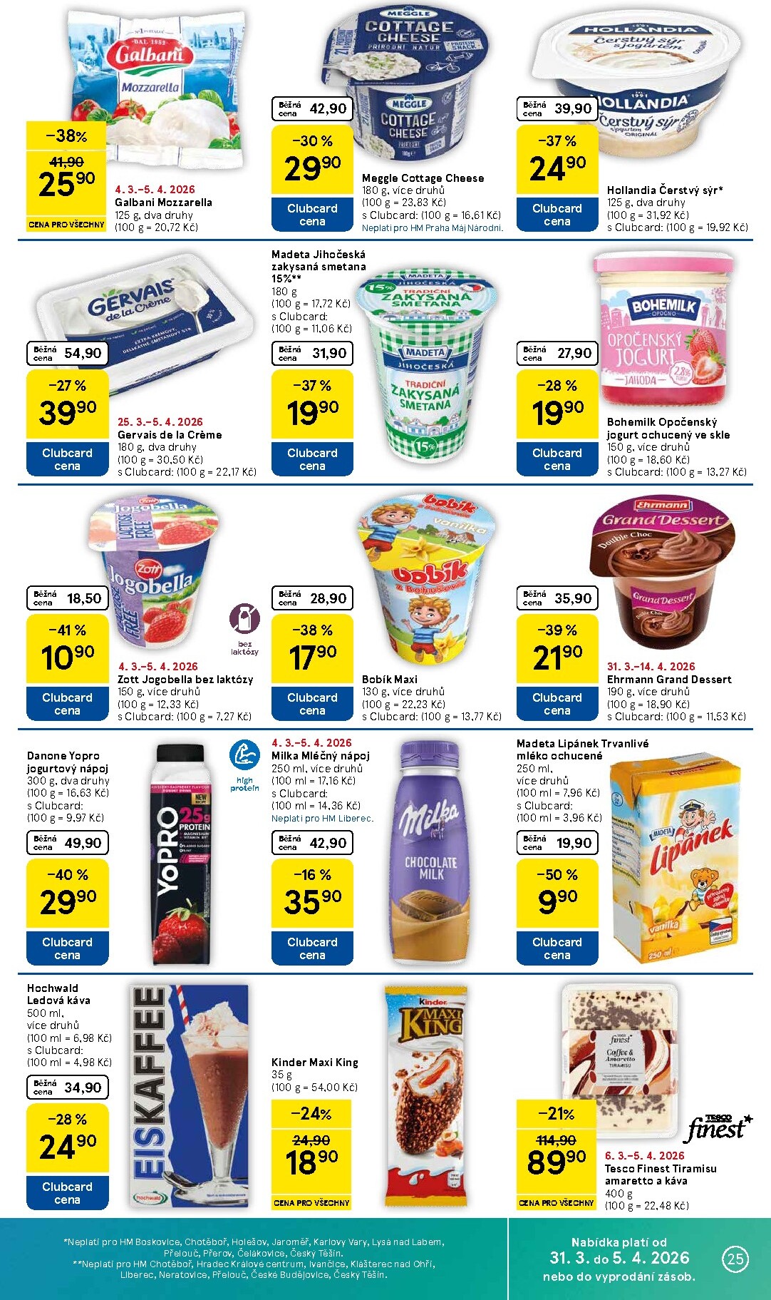 tesco - Tesco leták platný od úterý 31.03.2026 do neděle 05.04.2026 - page: 25