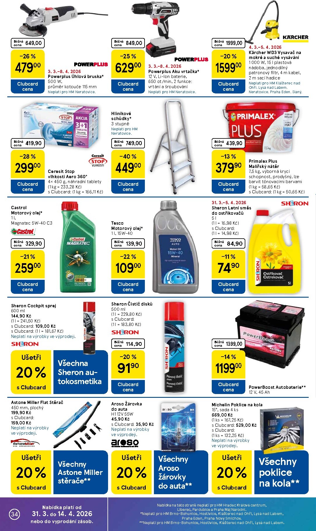tesco - Tesco leták platný od úterý 31.03.2026 do neděle 05.04.2026 - page: 34
