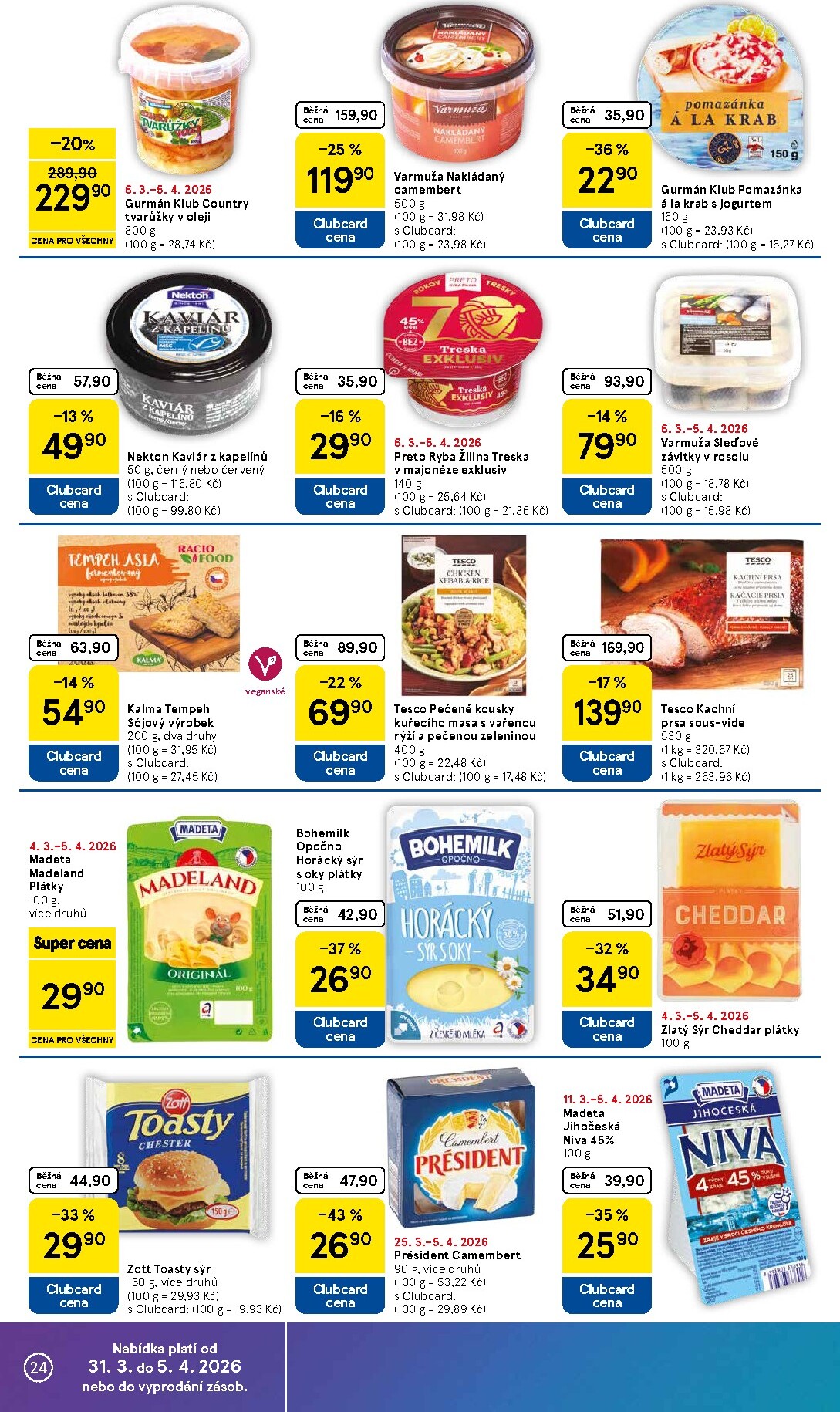 tesco - Tesco leták platný od úterý 31.03.2026 do neděle 05.04.2026 - page: 24