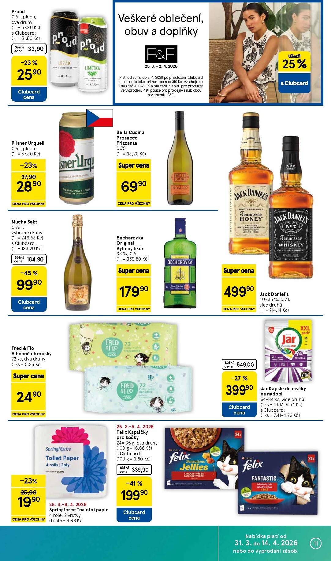 tesco - Tesco leták platný od úterý 31.03.2026 do neděle 05.04.2026 - page: 11
