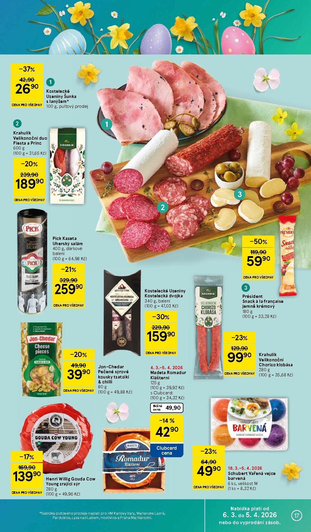 tesco - Tesco leták platný od úterý 31.03.2026 do neděle 05.04.2026 - page: 17