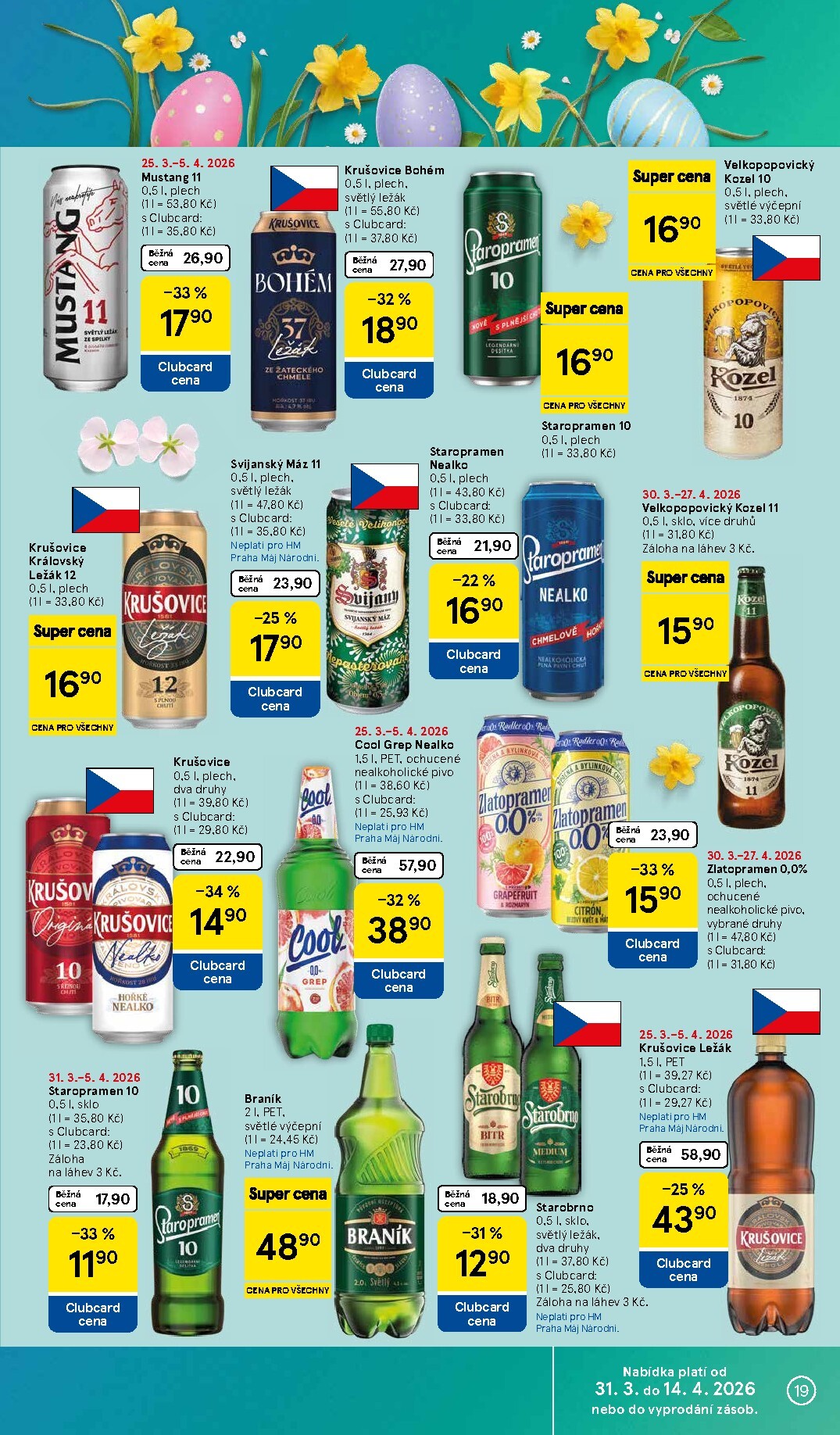 tesco - Tesco leták platný od úterý 31.03.2026 do neděle 05.04.2026 - page: 19