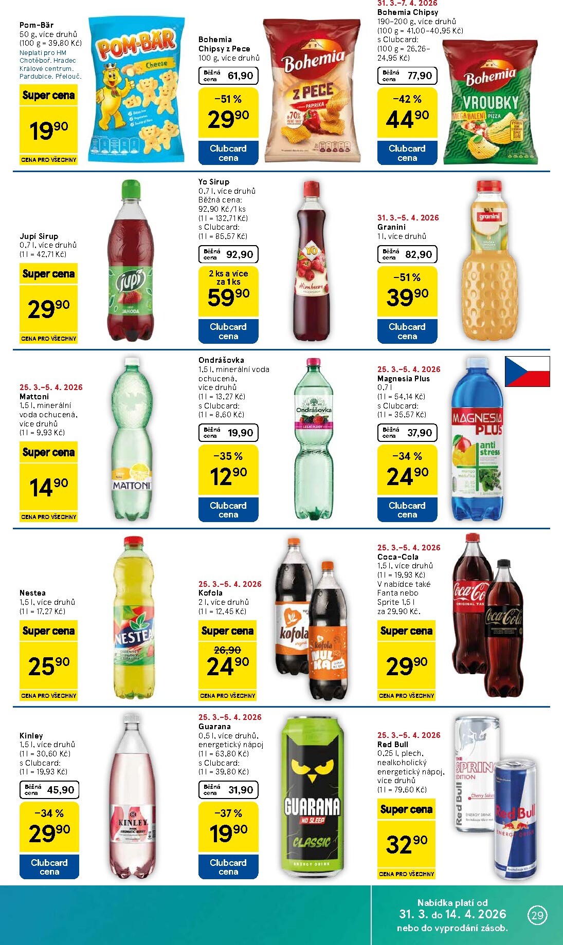 tesco - Tesco leták platný od úterý 31.03.2026 do neděle 05.04.2026 - page: 29