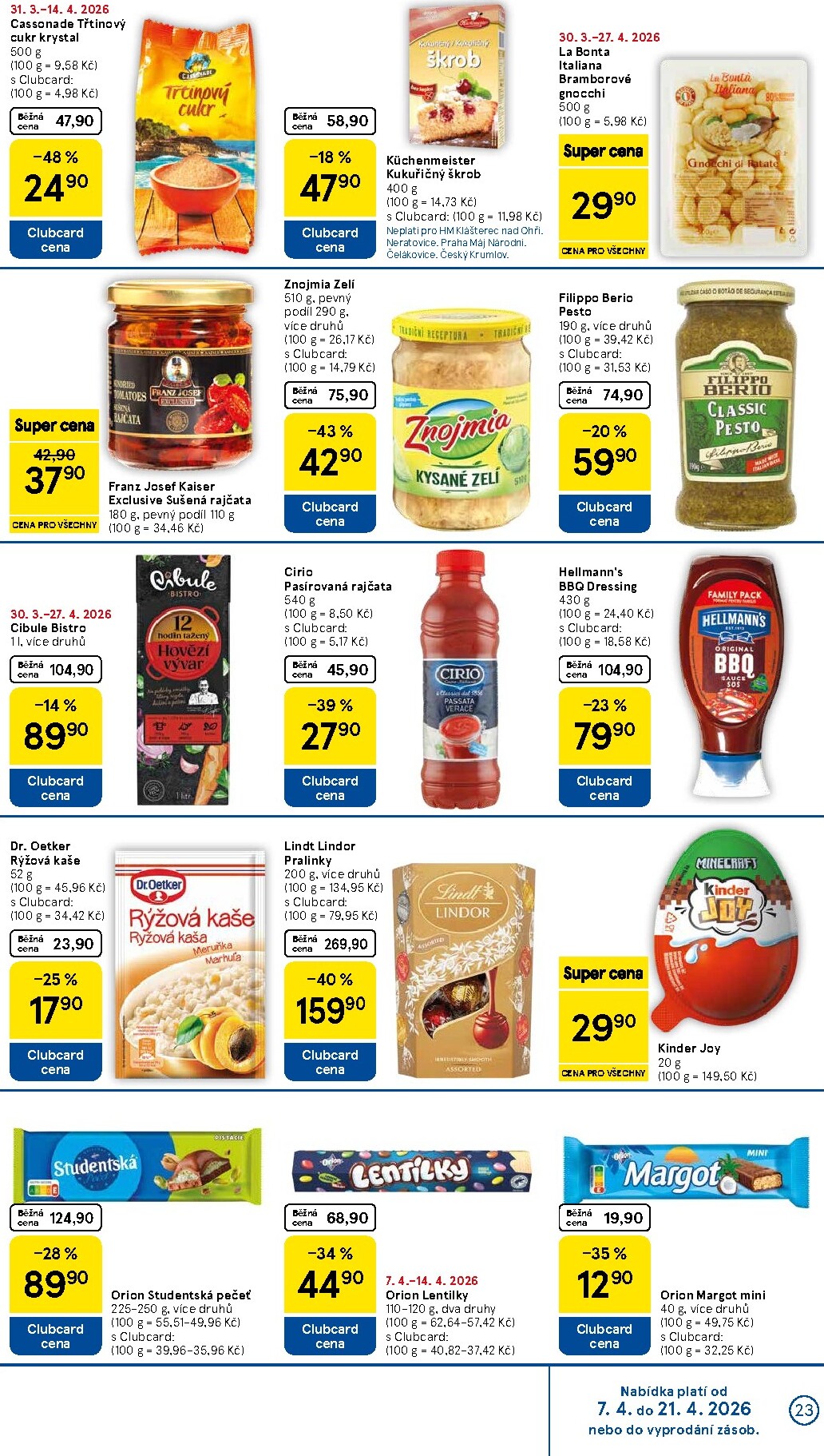 tesco - Tesco leták platný od úterý 07.04.2026 do úterý 14.04.2026 - page: 23