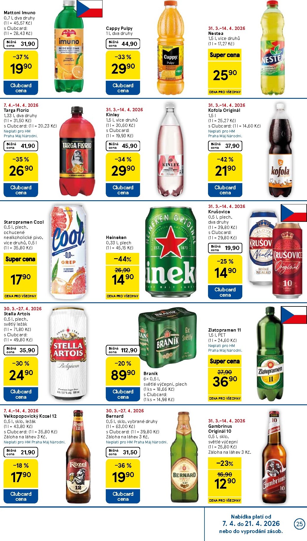 tesco - Tesco leták platný od úterý 07.04.2026 do úterý 14.04.2026 - page: 25