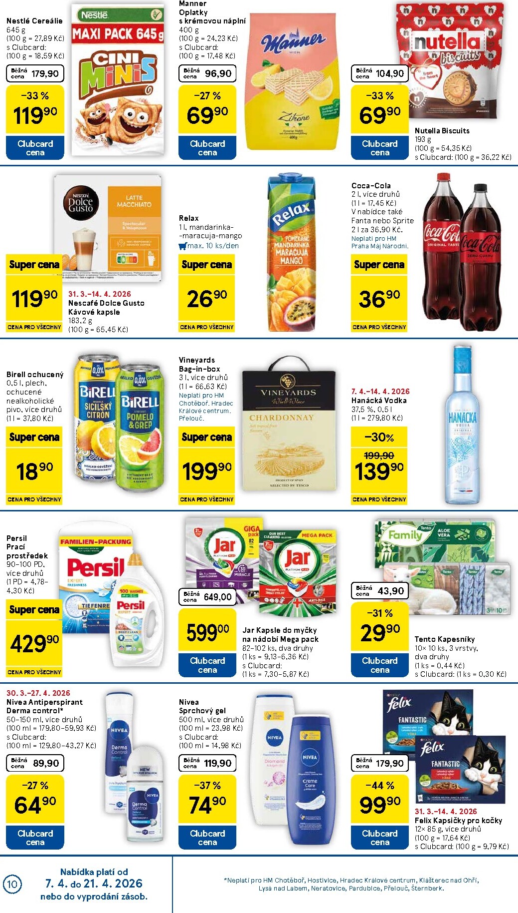 tesco - Tesco leták platný od úterý 07.04.2026 do úterý 14.04.2026 - page: 10