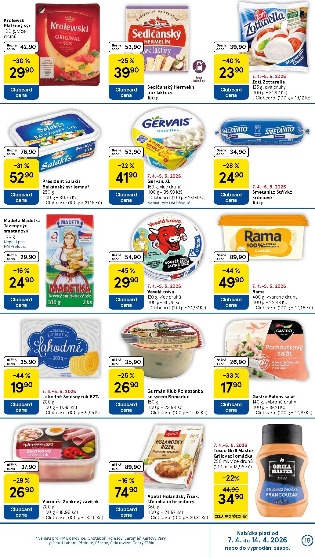 tesco - Tesco leták platný od úterý 07.04.2026 do úterý 14.04.2026 - page: 19
