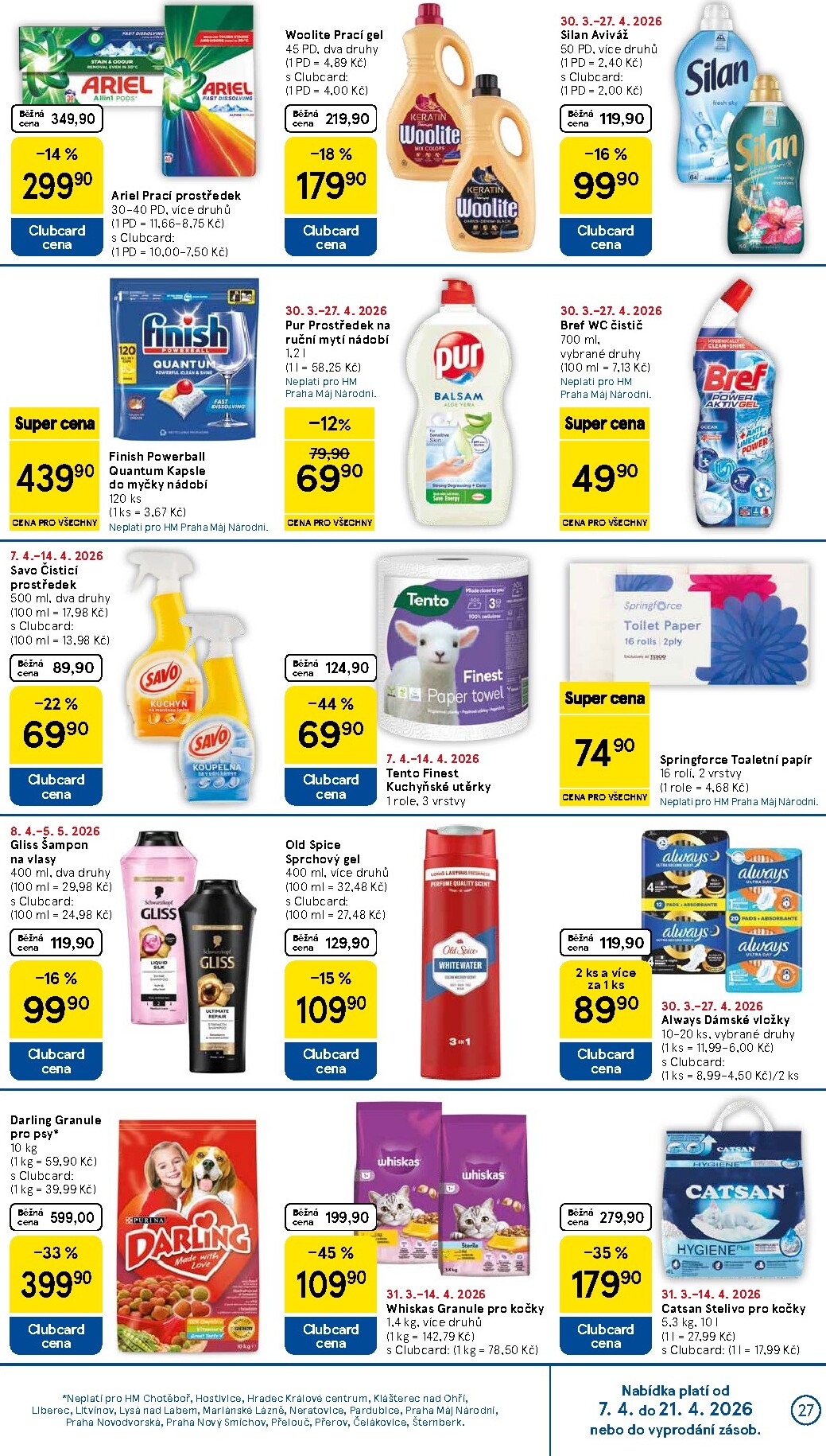 tesco - Tesco leták platný od úterý 07.04.2026 do úterý 14.04.2026 - page: 27