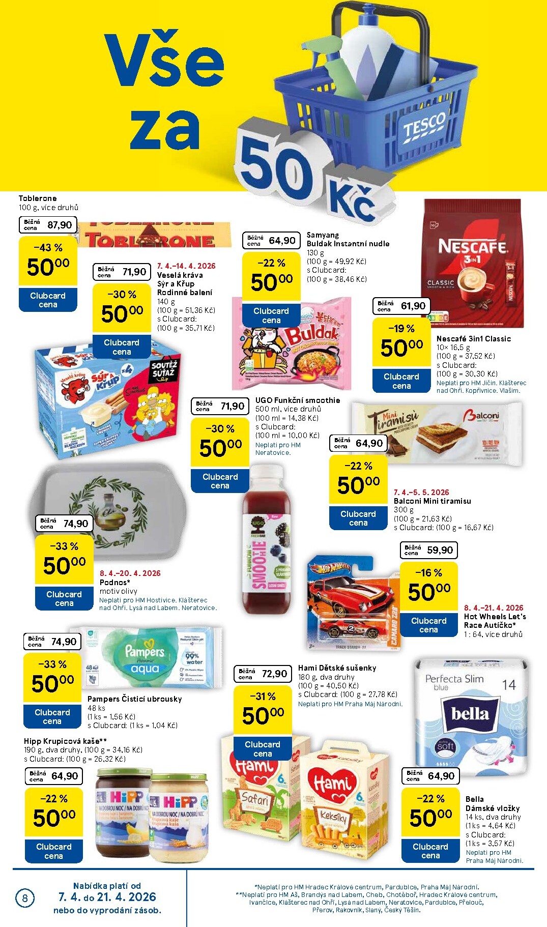 tesco - Tesco leták platný od úterý 07.04.2026 do úterý 14.04.2026 - page: 8