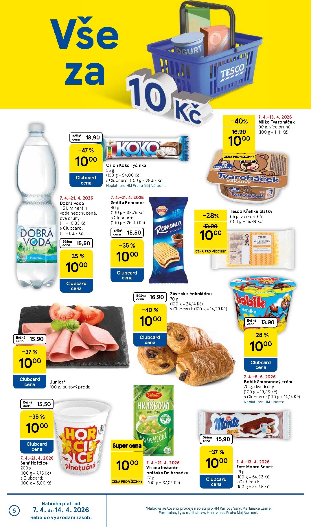 tesco - Tesco leták platný od úterý 07.04.2026 do úterý 14.04.2026 - page: 6