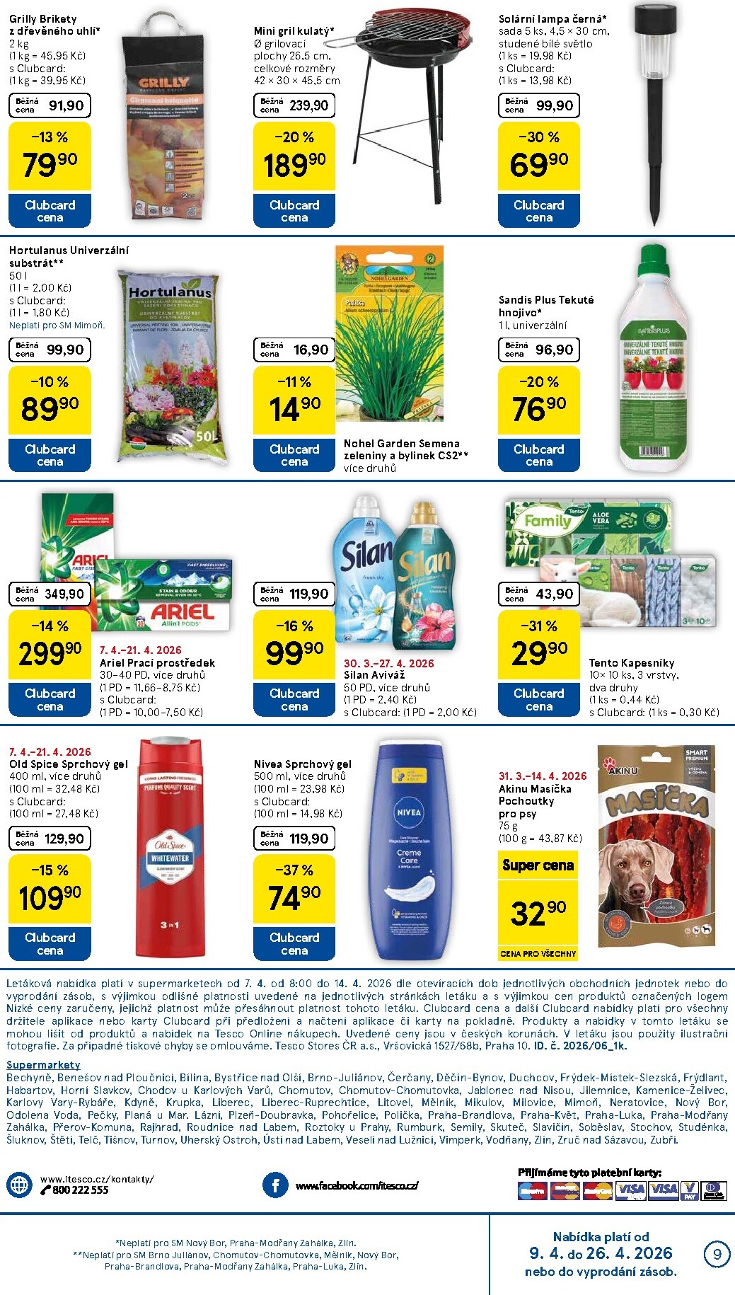 tesco - Tesco supermarket leták platný od úterý 07.04.2026 do úterý 14.04.2026 - page: 9