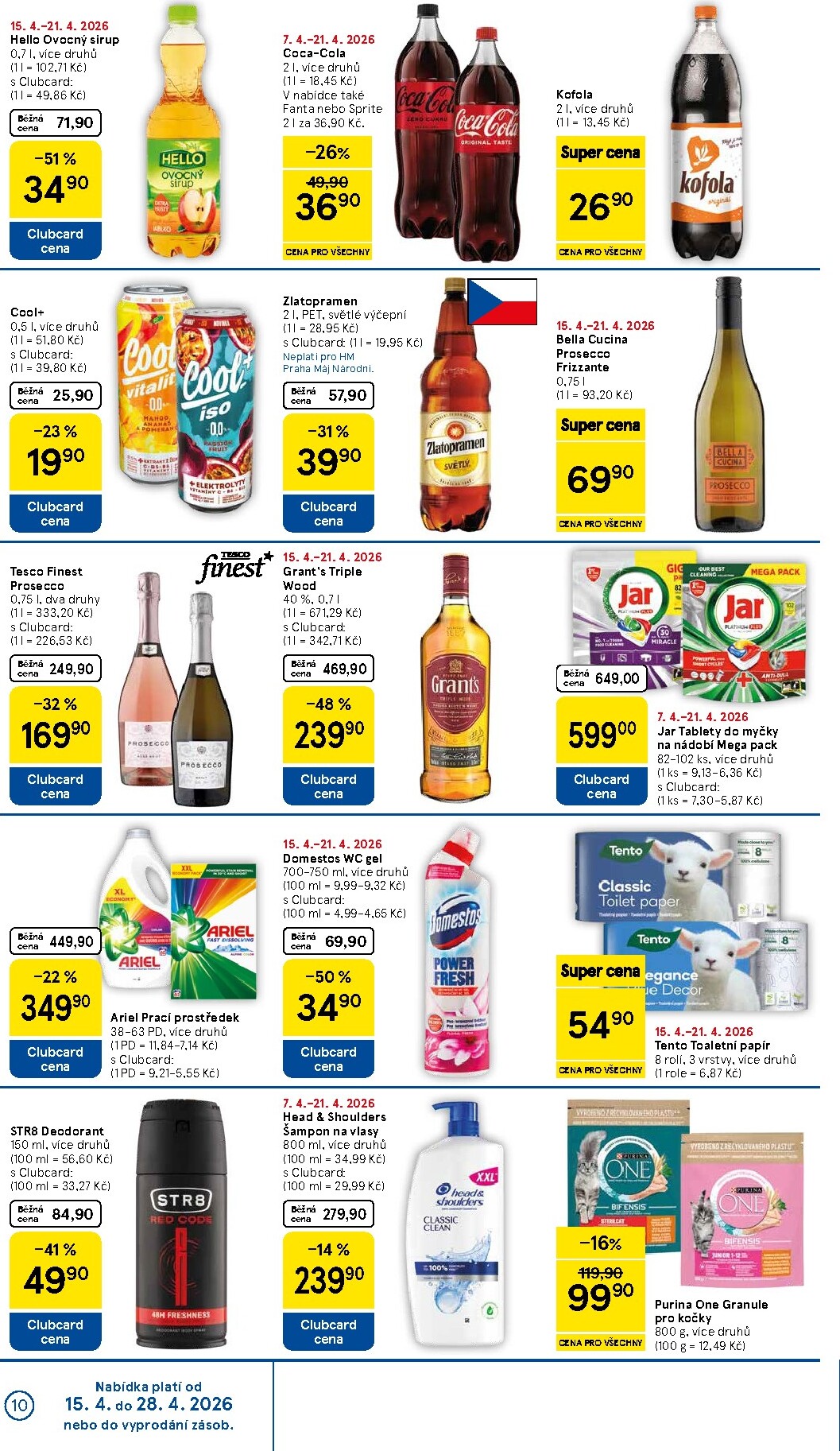 tesco - Budoucí Tesco leták platný od středy 15.04.2026 do úterý 21.04.2026 - page: 10