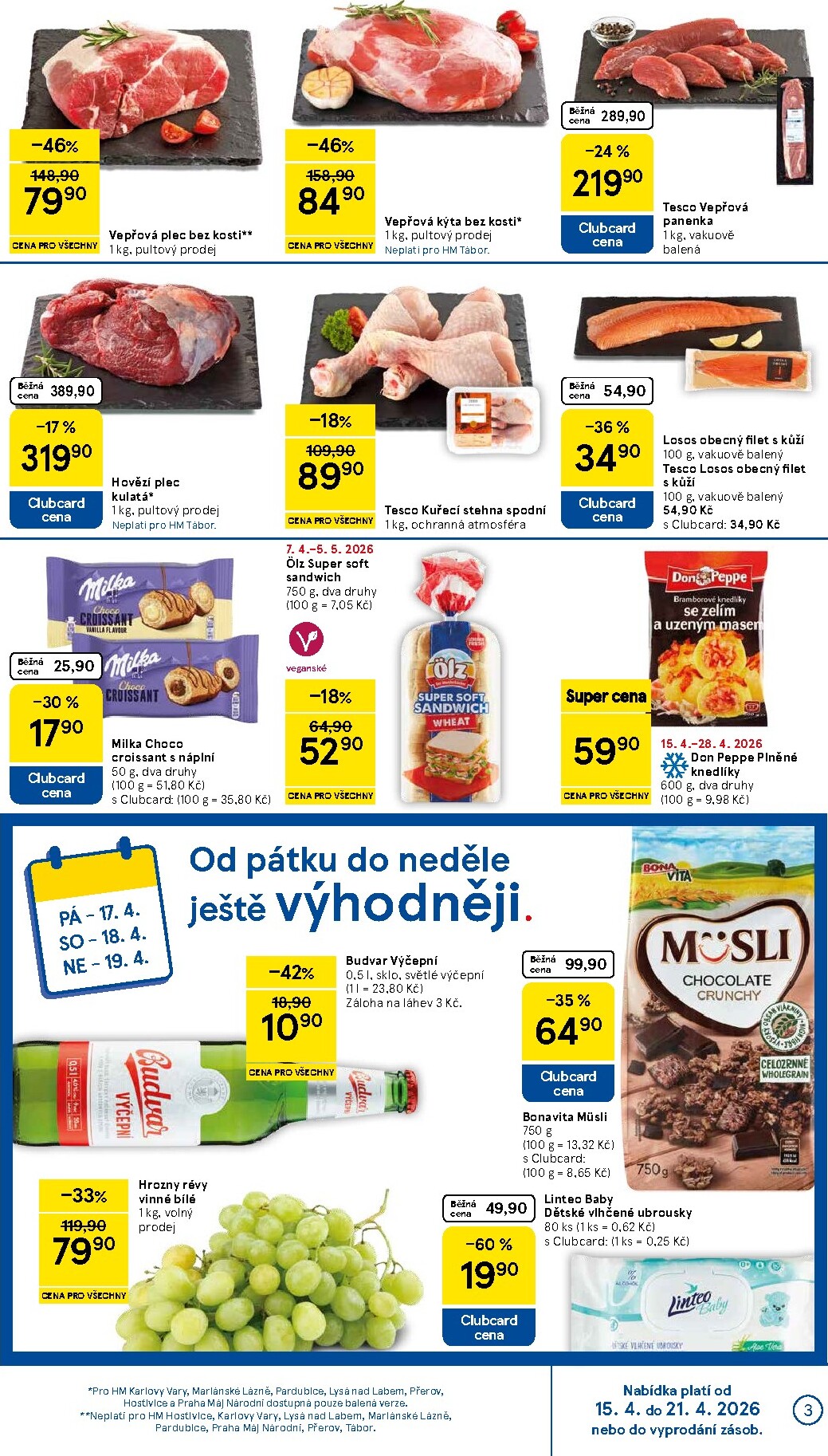 tesco - Budoucí Tesco leták platný od středy 15.04.2026 do úterý 21.04.2026 - page: 3