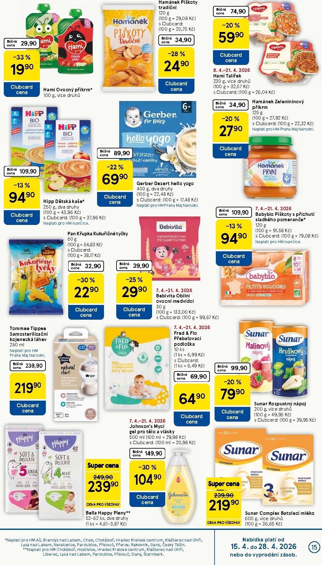 tesco - Budoucí Tesco leták platný od středy 15.04.2026 do úterý 21.04.2026 - page: 15