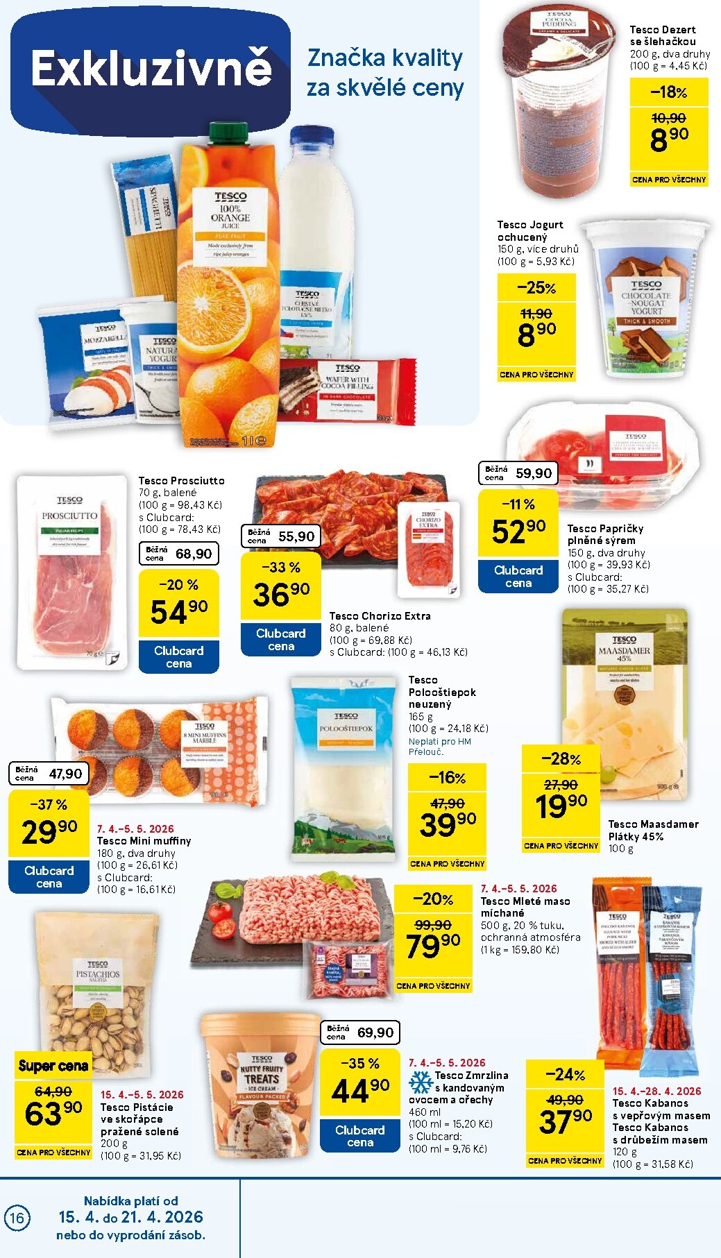 tesco - Budoucí Tesco leták platný od středy 15.04.2026 do úterý 21.04.2026 - page: 16