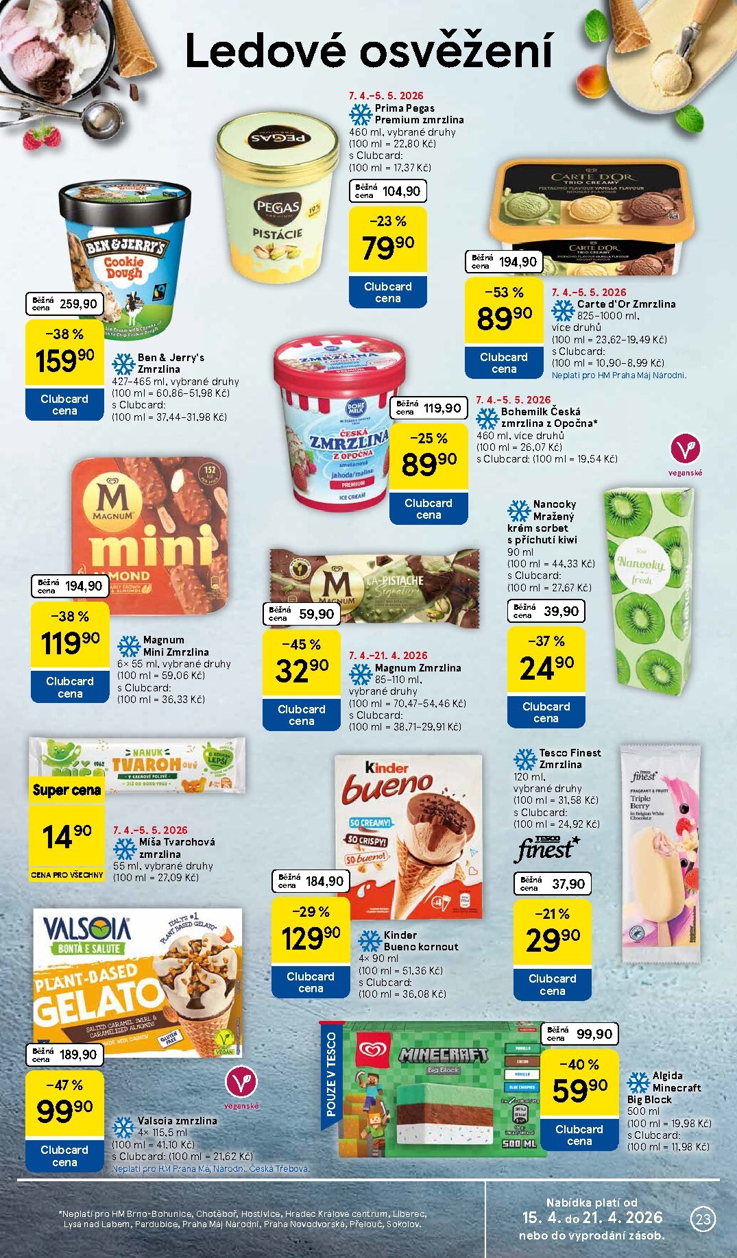 tesco - Budoucí Tesco leták platný od středy 15.04.2026 do úterý 21.04.2026 - page: 23