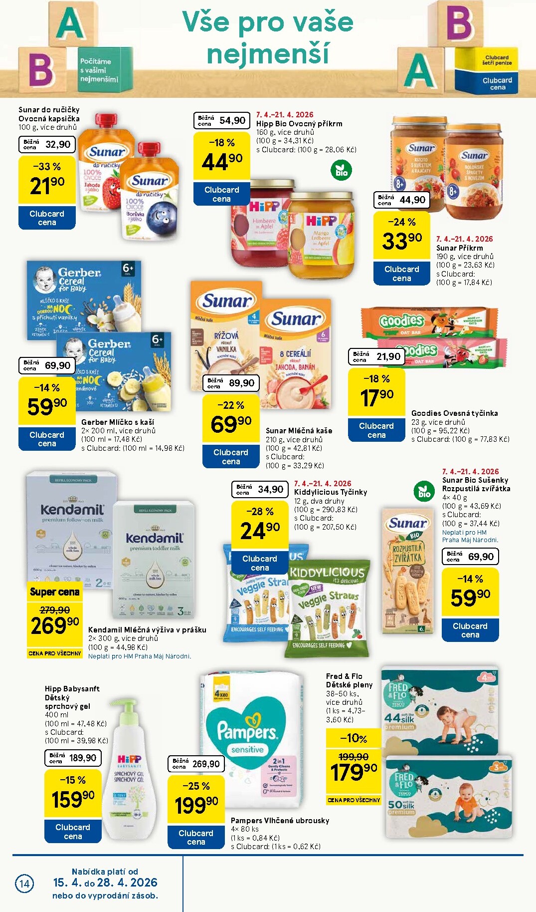 tesco - Budoucí Tesco leták platný od středy 15.04.2026 do úterý 21.04.2026 - page: 14