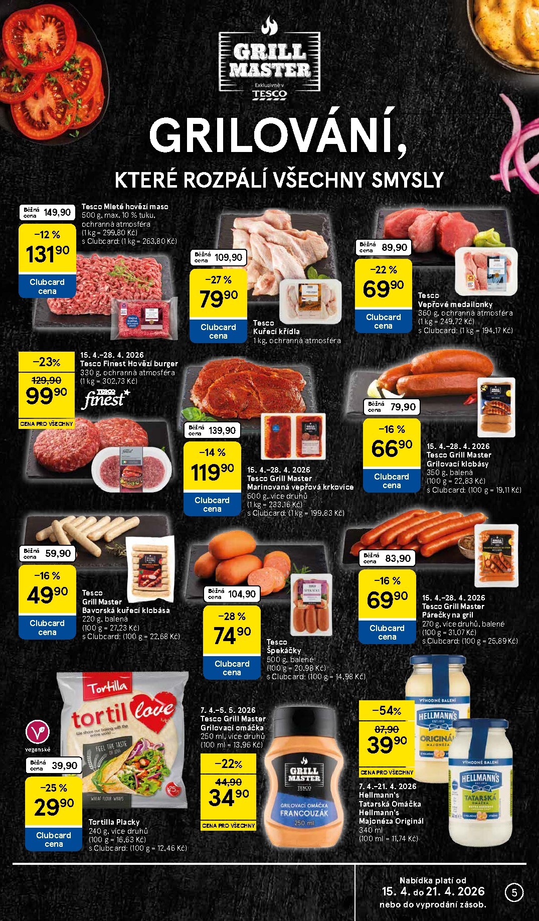 tesco - Budoucí Tesco leták platný od středy 15.04.2026 do úterý 21.04.2026 - page: 5