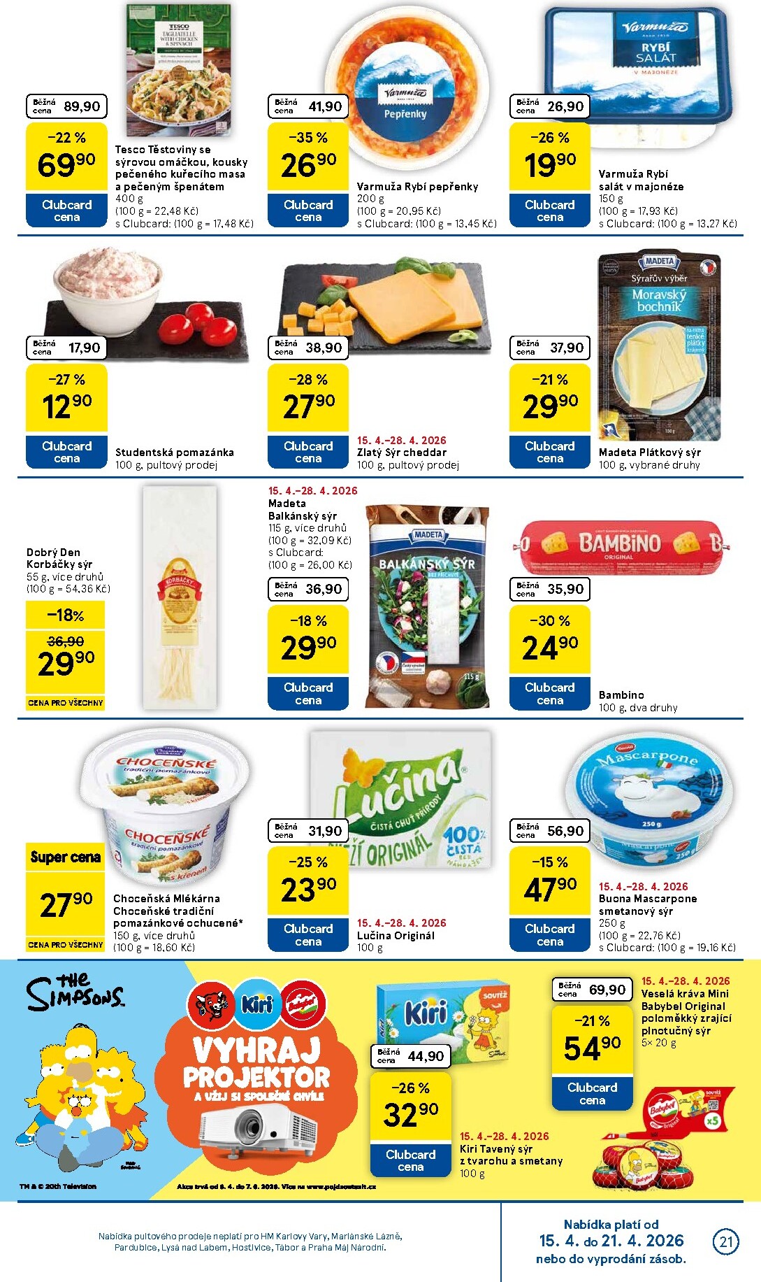 tesco - Budoucí Tesco leták platný od středy 15.04.2026 do úterý 21.04.2026 - page: 21