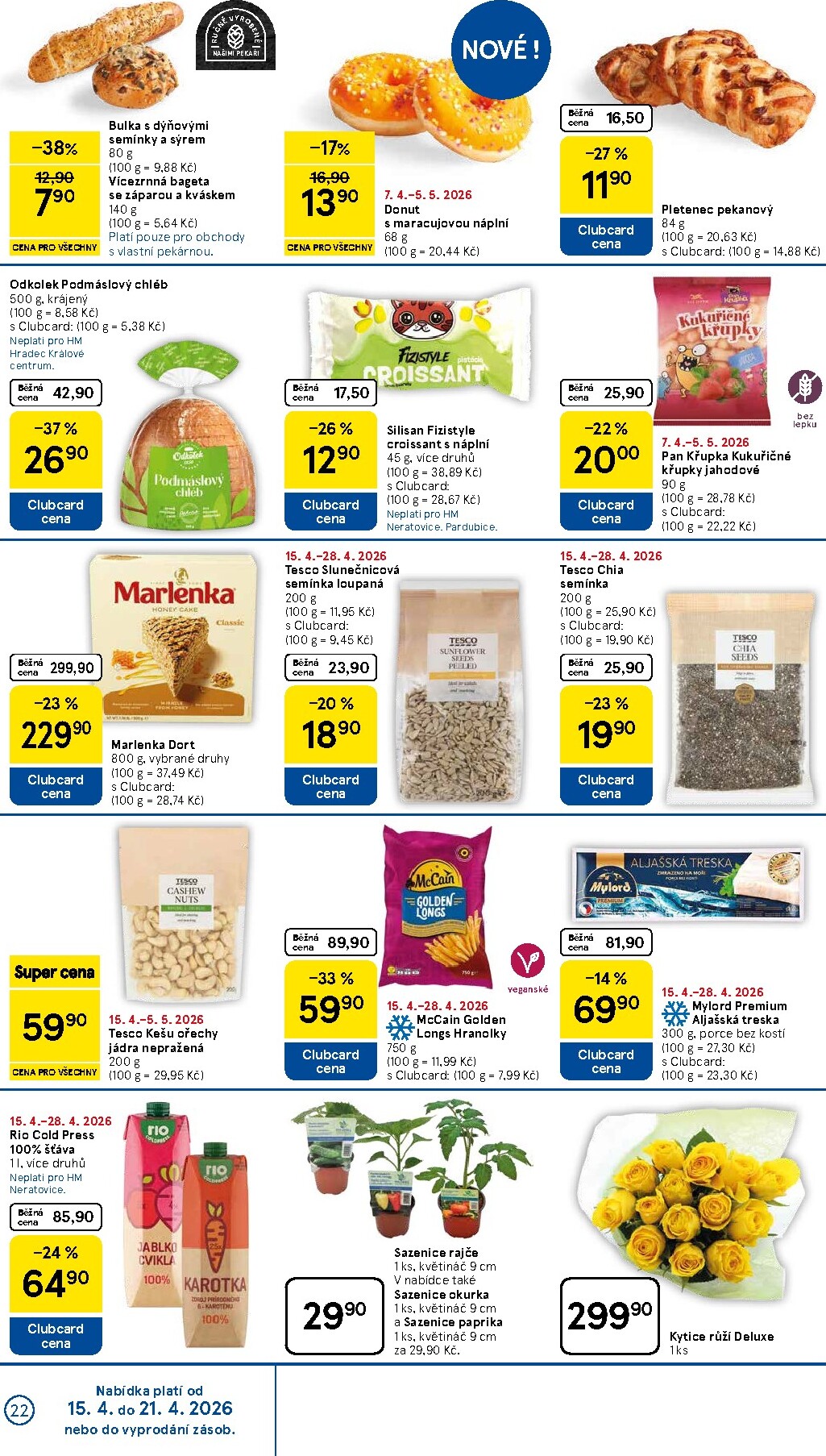 tesco - Budoucí Tesco leták platný od středy 15.04.2026 do úterý 21.04.2026 - page: 22
