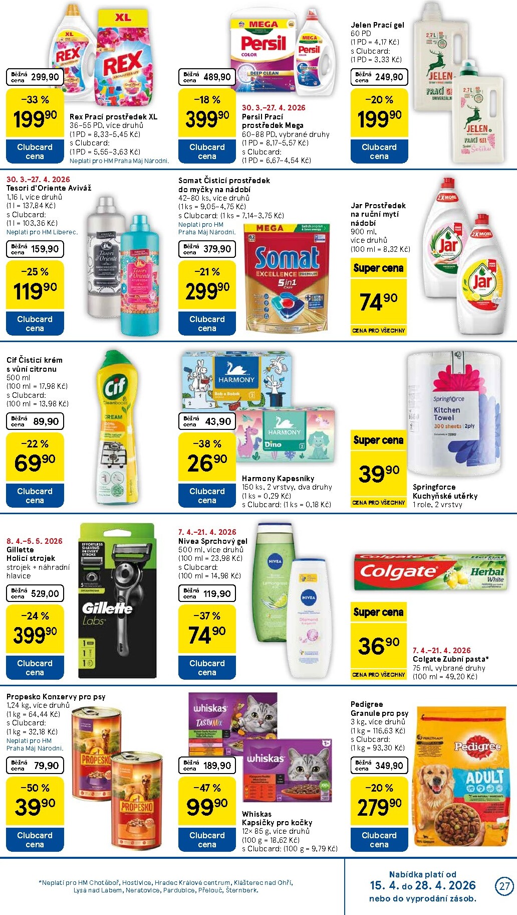 tesco - Budoucí Tesco leták platný od středy 15.04.2026 do úterý 21.04.2026 - page: 27