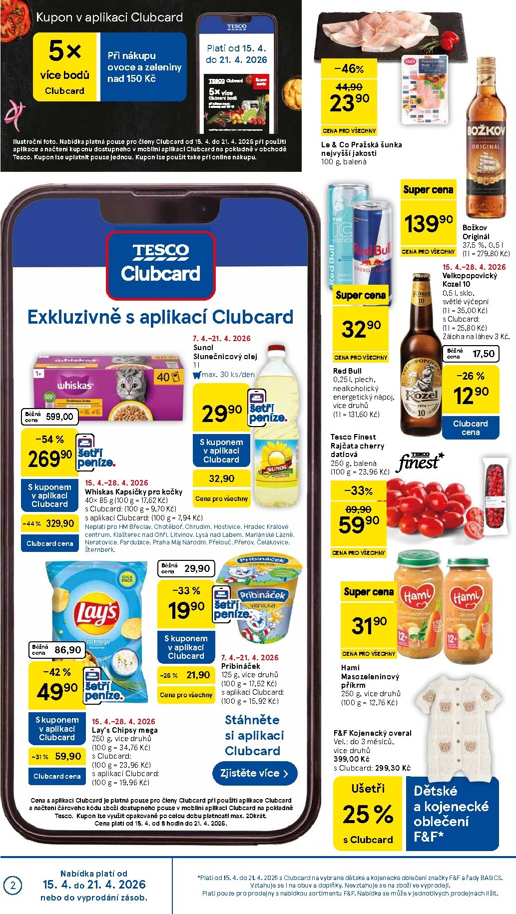 tesco - Budoucí Tesco leták platný od středy 15.04.2026 do úterý 21.04.2026 - page: 2