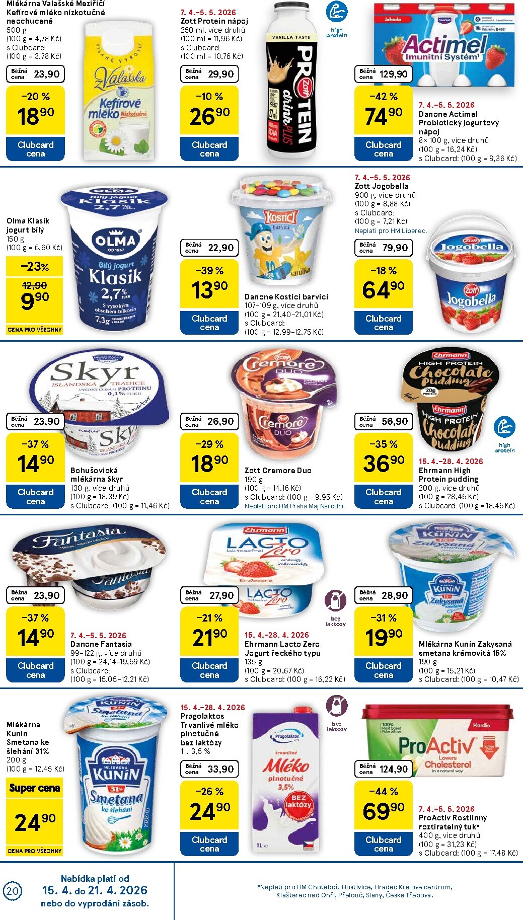 tesco - Budoucí Tesco leták platný od středy 15.04.2026 do úterý 21.04.2026 - page: 20