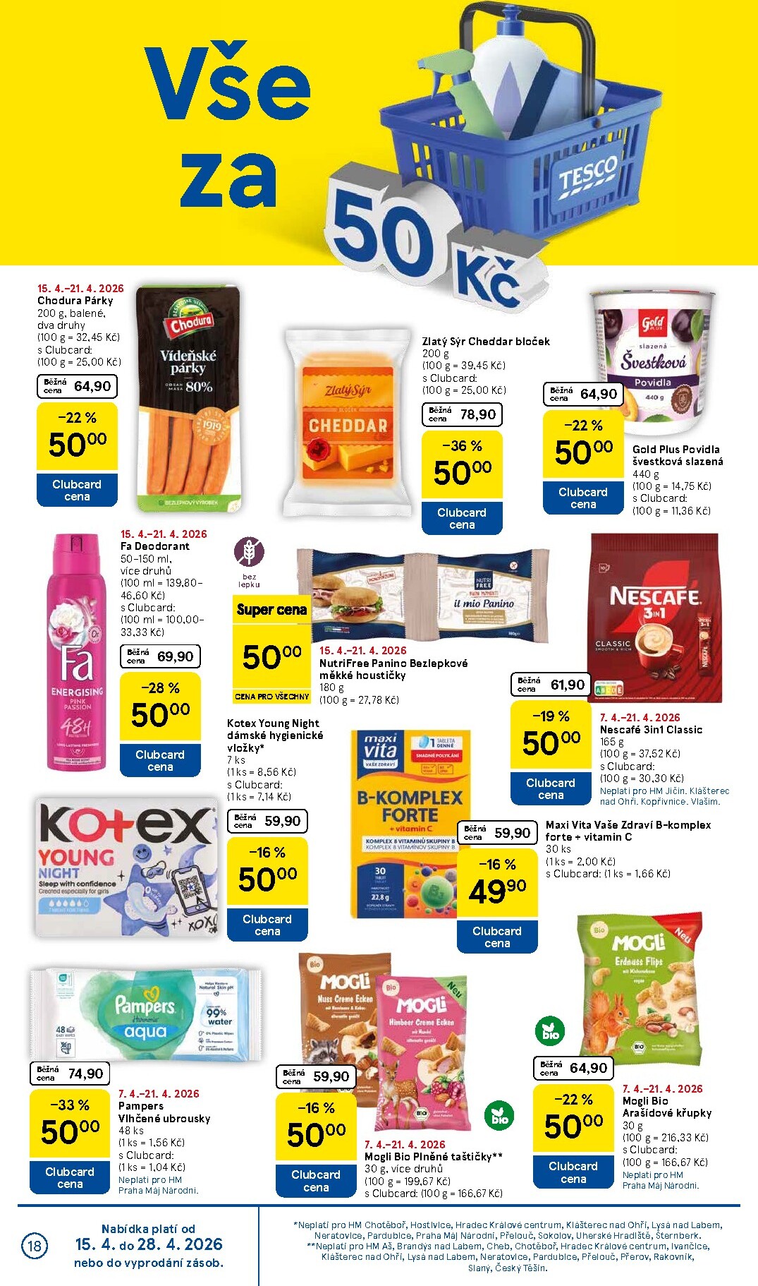 tesco - Budoucí Tesco leták platný od středy 15.04.2026 do úterý 21.04.2026 - page: 18