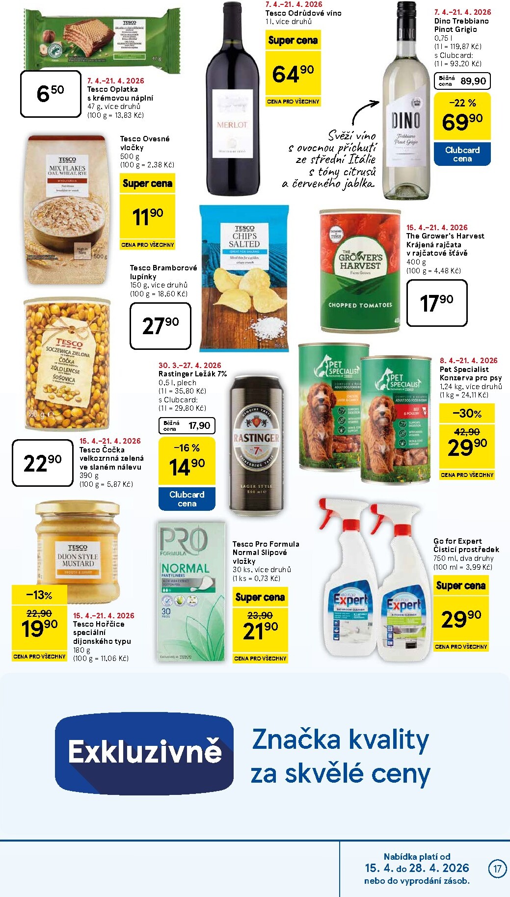tesco - Budoucí Tesco leták platný od středy 15.04.2026 do úterý 21.04.2026 - page: 17