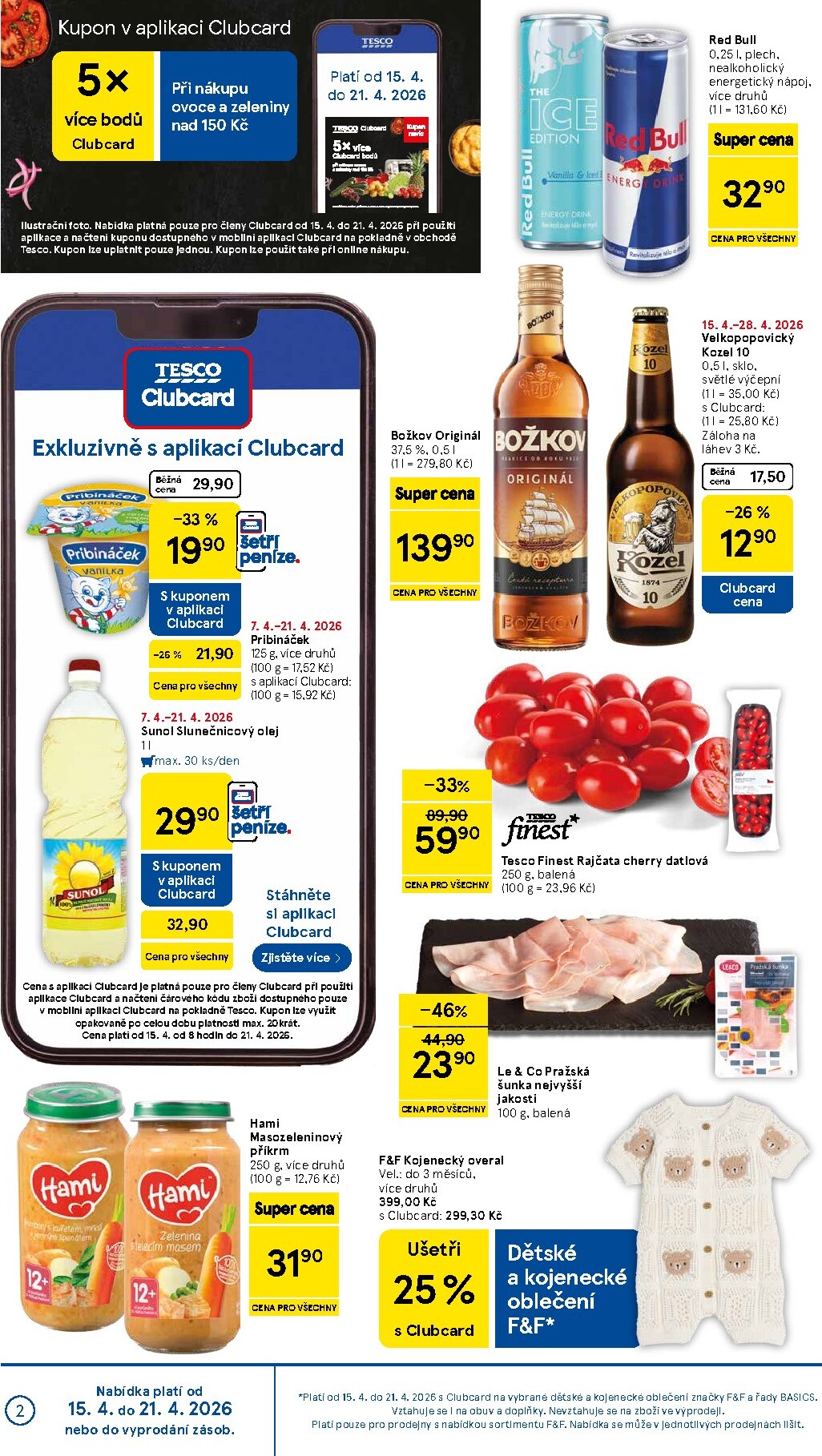 tesco - Budoucí Tesco supermarket leták platný od středy 15.04.2026 do úterý 21.04.2026 - page: 2