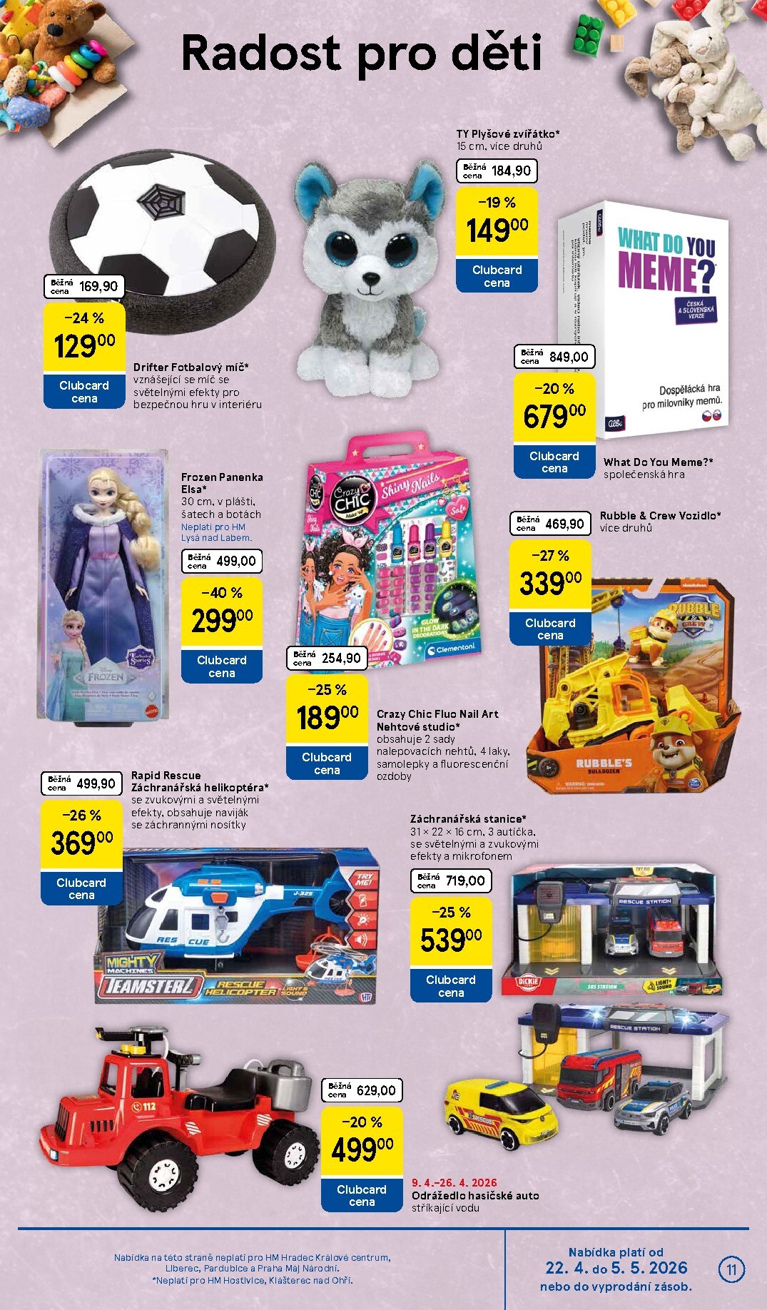 tesco - Budoucí Tesco leták platný od středy 22.04.2026 do úterý 28.04.2026 - page: 11