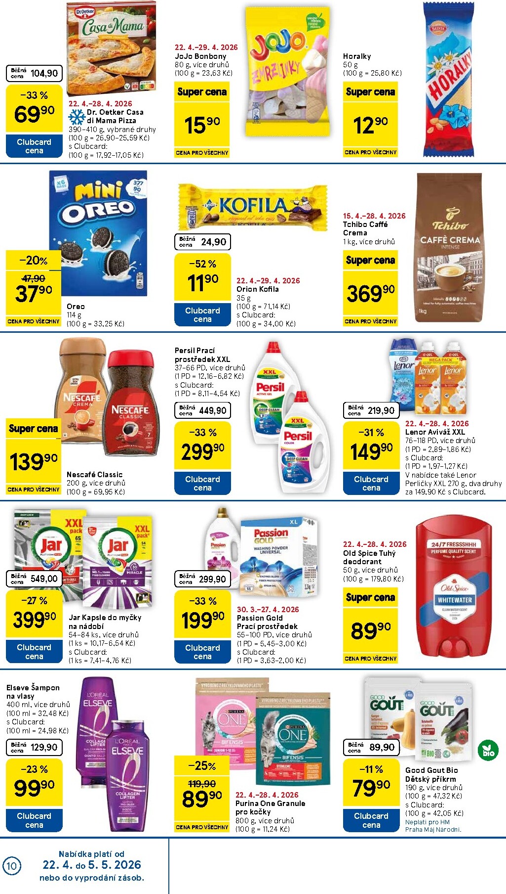 tesco - Budoucí Tesco leták platný od středy 22.04.2026 do úterý 28.04.2026 - page: 10